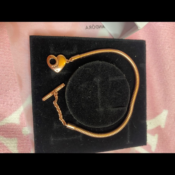 Rose gold bracelet brand NEW never worn, Pandora - Picture 5 of 6